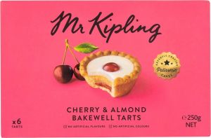 Mr Kipling Cherry Bakewells 6s 318g (11.2oz)
