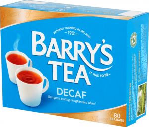 Barrys Tea Decaffeinated 80 Bags 250g (8.8oz)