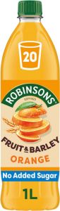 Robinsons Fruit & Barley Orange NAS 1L (33.8fl oz)