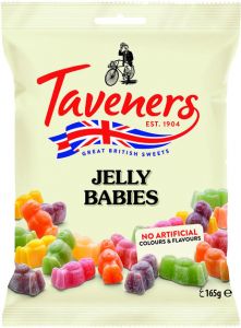 Taveners Jelly Babies 165g (5.8oz) 2 Pack