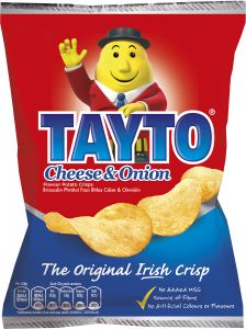 Tayto Cheese & Onion 37g (1.3oz) 5 Pack