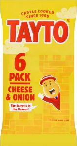 Tayto NI Cheese & Onion 6Pk