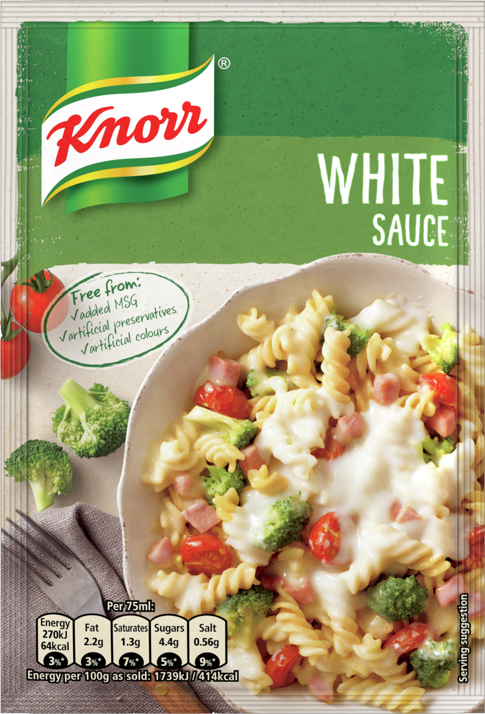 Food Ireland Knorr White Sauce 25g (0.9oz) 4 Pack