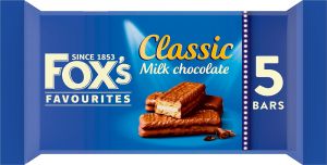 Fox's Classic Snack 5 Pack 125g (4.4oz)