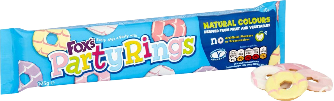 Blue party rings on sale