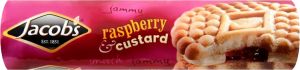 Jacobs Raspberry & Custard Cream 200g (7oz)