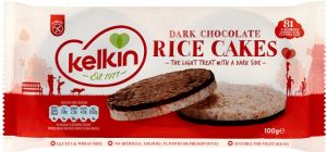 Kelkin Dark Chocolate Rice Cake 100g (3.5oz)