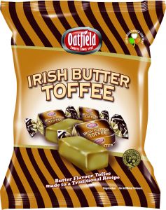 Oatfield Irish Butter Toffee Bags 150g (5.3oz) 3 Pack