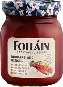 Follain Traditional Recipe Rhubarb & Ginger Jam 370g (13oz)