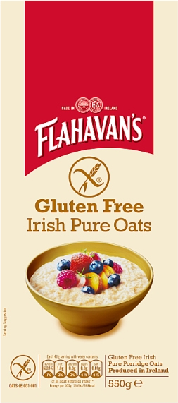 Flahavans Gluten Free Irish Oats 550g (19.4oz)