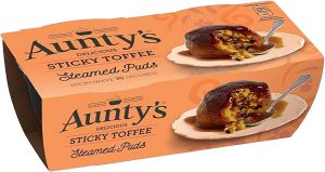 Aunty's Sticky Toffee Pudding 2 pack 190g (6.7oz)