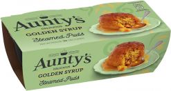 Aunty's Golden Syrup Pudding 2 pack 190g (6.7oz)