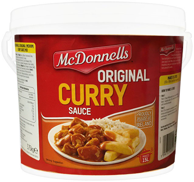 Food Ireland McDonnells Curry Bucket 15L 3.75Kg (132.2oz)