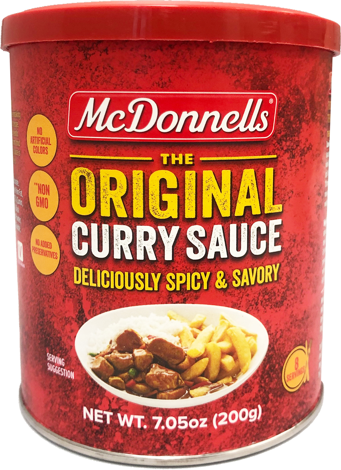 Food Ireland McDonnells Curry Sauce 1L Tub 200g (7oz)