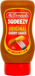 McDonnells Original Squeezy Curry  350g (12.3oz)