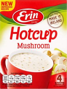 Erin Hot Cup Mushroom 4 Servings 77g (2.7oz) 3 Pack