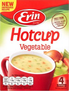 Erin Hot Cup Vegetable 4 Servings 49g (1.7oz) 3 Pack