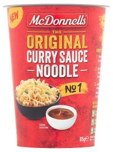McDonnells Original Curry Noodle Pot 85g (3oz)