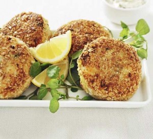 Oatmeal fishcakes