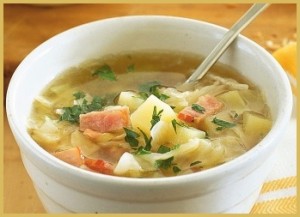 Bacon and Cabbage Soup