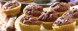 double choc muffins