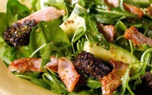 Bacon and Black Pudding Salad