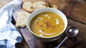 Squash, Coconut & Chilli soup