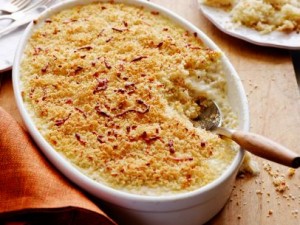 Cheesy Barley Gratin