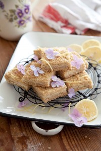 Oaty Lemon Square