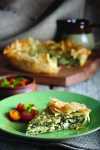 Feta and Spinach Tart