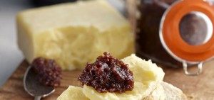 Ploughman's Cheese Platter with Fig Chutney