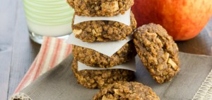 Apple & Oatmeal Breakfast Cookies