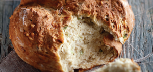 Cheddar & Spring Onion Soda Bread