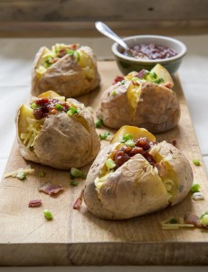 Baked Potato with Ballymaloe Relish