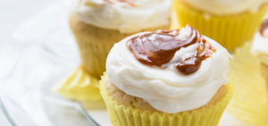 Buttered Whiskey Cupcake