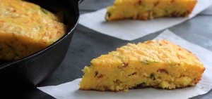 Bacon Cheddar Skillet Cornbread