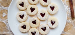 Mini Linzer Cookies