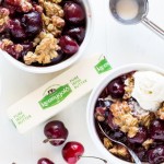 Grilled Cherry Crisp