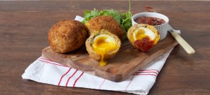 Scotch Eggs with Ballymaloe Relish