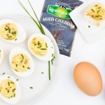 Bacon Cheddar Deviled Eggs
