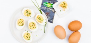 Bacon Cheddar Deviled Eggs