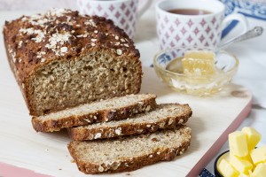 Honey & Oat Quick Bread