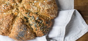 Seeded Cheddar Clodagh Bread