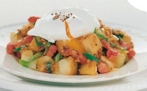 Poached Eggs & Home Fries