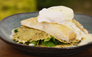 Smoked Haddock with Poached Eggs and Rosti