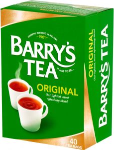Barrys Tea Green Breakfast 40 Bags 125g (4.4oz)