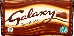 Galaxy Smooth Milk 110g (3.9oz) 2 Pack