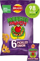 Walkers Monster Munch 6 Pack 120g (4.2oz)