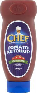 Chef Ketchup Squeezy 740g (26.1oz)