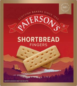 Patersons Shortbread Fingers 300g (10.6oz)